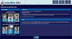 Desktop Screenshot of interwet.waterloggedproductions.com
