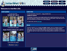 Tablet Screenshot of interwet.waterloggedproductions.com
